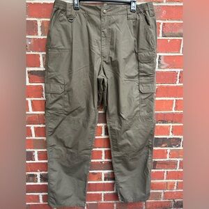 5.11 Tactical Series Men's Olive Taclite ProCargo Pants Ripstop Size 40 x 34